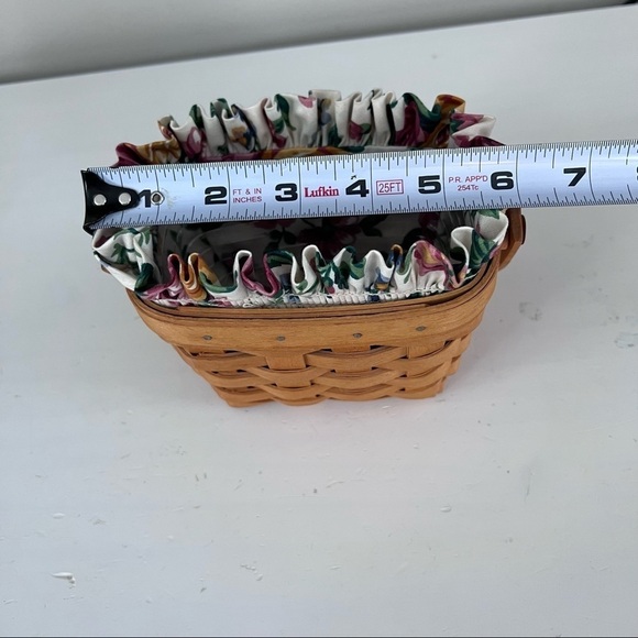 Longaberger 1997 Horizon of Hope Breast Cancer basket with accessories - Picture 10 of 11